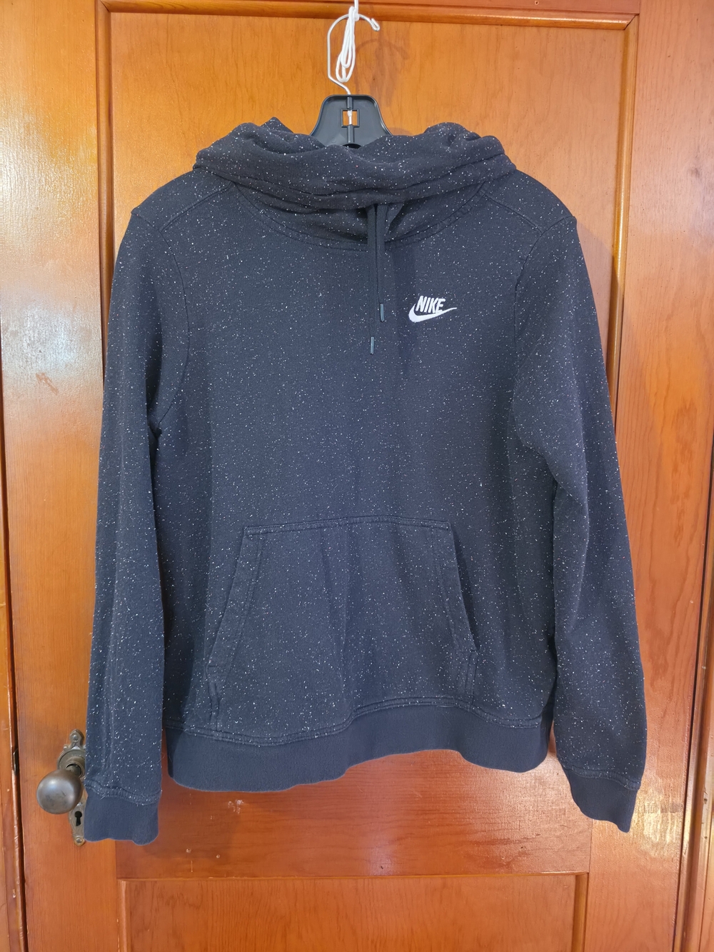 Nike Black Speckled Women's Pullover Hoodie